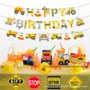 BA150 engenharia de construção de veículos Feliz Aniversário carta bandeira Feliz Aniversário festa Feliz Aniversário bunting