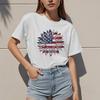 Ropa de Mujer de Exportación Europea y Americana 2025 Verano Nueva Moda Fabricante Una Pieza Personalizada Impresa en 3D Camiseta de Manga Corta con Cuello Redondo para Mujer
