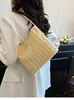 Bolsa de Lona Transfronteiriça para Mulheres, Grande Capacidade, Novo Modelo 2026, Versátil de Verão Casual Tendência Mais Vendido Bolsa de Ombro/Axila Estilo Balde