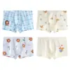 Ropa Interior para Niños Niños, Calzoncillos tipo bóxer de Malla Frescos y Transpirables, Algodón Puro, Tallas Pequeña, Mediana y Grande para Niños 100A Antibacterianos