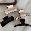 Pinza de Garra Estilo Coreano Estilo Perezoso Estilo Francés Ácido Acético Viajero Alto Nivel Horquilla de Doble Cara Horquilla para la Parte Posterior de la Cabeza Pinza de Tiburón Cuerda para el Cabello