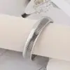 Pulsera elástica de rayas retro transfronteriza europea y americana, simple, personalizada, de moda, popular en internet, pulsera ajustable
