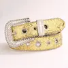 Cinto com Strass Subcultura Punk Y2K Menina Apimentada Milênio Strass Cinto Versátil Jeans Decorativo Feminino