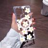 Artículo Popular de Sitio Web Independiente: Estilo Floral Elegante Adecuado para Samsung S24, Transparente Anti-Caídas S26 Nueva Funda Magnética para Teléfono Venta al por Mayor