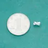 Plata Esterlina S925 Seiko Brillante Afortunado Plata Espaciadores Nudo Trenzado Accesorios Personalizados DIY Pulsera de Cristal con Cuentas