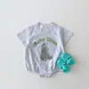 Roupas Infantis Estilo Coreano para Bebês e Crianças Pequenas, Homens e Mulheres, Novidades de Verão, Roupões Fofos com Desenhos de Animais, Bolsas Finas para Bebê, Macacões