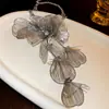 Colar de pérolas fritillary Ji sereia galvanizada a ouro real, corrente de clavícula simples francesa, colar retrô elegante e personalizado