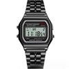 Reloj Electrónico de Venta Caliente Transfronterizo Venta al por Mayor del Fabricante Wr F91W159 Correa de Acero Simple y a la Moda Multifuncional Estilo Similar a Casio
