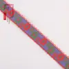 Cinta jacquard de ocho pétalos con borde festoneado y diseño de ondas de 2.3 cm, utilizada como accesorio para ropa, decoración del hogar, cortinas y varios proyectos de bricolaje. G3621
