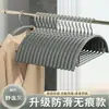 Perchas de Plástico Domésticas que No Marcan, Perchas Antideslizantes para Ropa, Perchas de Acero Inoxidable que No Marcan y Evitan Marcas en los Hombros para Ropa de Adultos