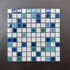 Liquidação exportação contra-ponto mosaico azulejos cerâmicos piscina tanque de peixes varanda banheiro fundo piso azulejos reforma decoração não