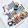 Llavero Viaje al Oeste Caja Sorpresa Muñeco Colgante Dibujos Animados Sun Wukong Zhu Bajie Muñeco de Plástico Blando Accesorios de Ropa DIY
