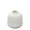 Cross-border novo vaso de cerâmica branca nórdico moderno criativo casa arranjo de flores ornamentos listrado simples queimado fosco atacado
