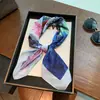 Pañuelo de Seda Joker 2025 Nuevo Pañuelo Cuadrado Pequeño Joker Elegante Lujo Ligero Pañuelo Imitación Seda Caja de Regalo Mayoreo