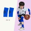 Joelheiras Esportivas Infantis, Cotoveleiras, Munhequeiras, Equipamento de Proteção Especial para Futebol e Corrida, Conjunto de Equipamento de Proteção Anti-Queda para Joelho e Cotovelo de Basquete, Verão