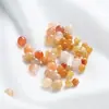 Cuentas Redondas de Jade de Seda Dorada Natural Materiales para Pulsera de Cuentas DIY Pasador Jade Amarillo Suelto Kit de Materiales para Abalorios