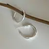 Nuevos Pendientes con Textura de Rama para Mujer, Diseño de Nicho, Estilo Étnico Retro, Simples y Versátiles, Pendientes Exquisitos para Mujer