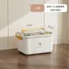 Caja de medicamentos de gran capacidad para el hogar, caja de almacenamiento de medicamentos de plástico multicapa, caja de primeros auxilios portátil multifuncional, caja de medicamentos grande