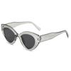 Gafas de sol de plástico de montura completa nuevas 2024 para hombre, moda, gafas de marca de moda europea y americana, comercio exterior transfronterizo, gafas de sol con protección UV