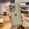 Nueva carcasa espacial de color sólido adecuada para el teléfono móvil Apple 15PROMAX carcasa personalidad 14 simple 13PRO agujero fino 7/8