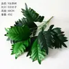 Planta Verde Artificial en Maceta Decoración Hoja Persa Flor de Plástico Hogar Interior Césped Verde Artificial Planta Bonsái Decorativo