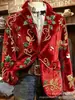 Sitio independiente transfronterizo Amazon TEME blazer de pana para hombre de manga larga con doble bolsillo
