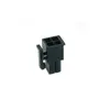 MX4.2 serie 5557-04R enchufable 2 * 2 pines cuadrado 4p carcasa de goma negra en lugar de conector 39012040