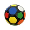 Bola de futebol de treinamento padrão tamanho 5 para competições no campus de alunos do ensino médio, bola de futebol de PVC costurada à máquina, equipamento esportivo, personalizável