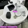 Almohada Cojín para Cama de Lavado de Peluquería Impermeable y Duradera Sillón de Barbero Reposacabezas para Cama de Lavado Tailandesa Almohada de Silicona Engrosada para el Cuello