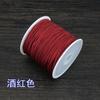 Marca Jiangrong Fio de Jade Taiwan Não. 72 0.8mm Fio para Joias Fio para Nó Chinês Pulseira de Contas de Buda Fio Feito à Mão
