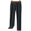 Pantalones Casuales de Pana para Hombre, Otoño e Invierno, Forro Polar, Engrosados, Cintura Elástica, Pantalones Rectos Sueltos Cálidos para Hombre
