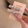 Pasador de estilo coreano para hija de familia rica, nicho, estilo socialité de alta gama, pasador para flequillo lateral, accesorio para el cabello para mujer