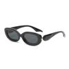 Nova Moda Moderna Oval Óculos de Sol de Armação Pequena Ins Personalizado Hip-Hop Ao Ar Livre Anti-Guarda-sol UV Óculos de Sol