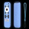 Funda protectora de silicona para control remoto del MECOOL KD3 Android TV stick, protección resistente a caídas y al polvo
