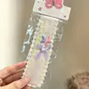 Parche de flequillo de dibujos animados para mujer, parche mágico para el cabello para la frente y la nuca, parche mágico tejido, parche de cabello dulce y a la moda