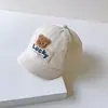 Nuevo Sombrero de Bebé 2024 Gorra de Béisbol de Verano Delgada para Bebé Oso Gorra de Béisbol para Niños y Niñas Primavera y Otoño