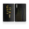 Cartão de Membros Vip Fitness para Clubes Esportivos de Alto Padrão em PVC Cartão Vip Personalizado Cartão de Valor Armazenado Cartão com Tarja Magnética Cartão Preto Personalizado