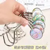 Gancho Creativo para Mochila Escolar Gancho de Acero Inoxidable sin Adhesivo de Dibujos Animados para Escritorio Gancho Móvil Desmontable para Bolso de Escritorio
