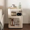 Mesa Lateral de Sofá para Sala de Estar Nórdica, Mesa de Centro Pequena Simples Moderna Celebridade da Internet 520 Arte em Ferro Luxo Leve, Mesa de Cabeceira Simples Francesa