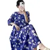 Pijama Extralargo para Mujer Primavera y Otoño Camisón Verano para Mujer Nuevo Pijama de Algodón Seda Talla Grande Vestido de Sensación de Alta Gama