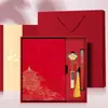 Caderno A5 Guochao Personalizado Cultura de Escritório Diário de Estudante Negócios Estilo Chinês Bloco de Notas Portátil