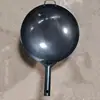 Cocina transfronteriza wok Zhangqiu sartén de hierro fundido hecha a mano binaural sartén de hierro engrosada sin recubrimiento hotel super grande al por mayor fábrica