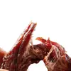 Jerky de Res Auténtico Secado al Aire, Especialidad Deshebrada a Mano de Mongolia Interior, Snack de Res para Fitness, Alimento Cocido, Empaquetado al Vacío