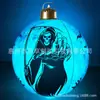 Nueva Bola Luminosa de Halloween Luz LED Patio Exterior Luna Murciélago Cabeza de Calabaza Castillo PVC Hinchable Bola de Navidad