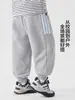 Pantalones para niño Rouou, estilo primavera y otoño, pants estilo universitario, ropa nueva de otoño para niño 2026, ropa de otoño para niños