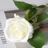 Rosa artificial flor artificial casamento decoração de casa buquê de rosa artificial parede de flores atacado tecido de seda pequena Paris