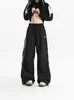 Pantalones Paracaídas Deportivos de Estilo Americano con Cremallera y Tres Rayas para Hombre, Nueva Tendencia de Primavera High Street Sueltos Casuales de Secado Rápido Softshell
