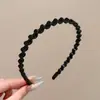 Diadema ondulada invisible sin costuras de corona alta para mujer, adecuada para uso diario, diadema que no aprieta, pinza para el pelo para lavarse la cara, accesorio para el pelo