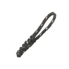 Puxador de Zíper para Bolsa de Exterior Tecida com Paracord Cordão Puxador Etiqueta de Zíper Substituível Fio para Passar Cordão de Mão Feito à Mão