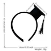 En Stock de Fábrica Nueva Temporada de Graduación Transfronteriza Diadema de Birrete de Licenciatura, Tocado de Birrete de Doctor, Accesorios para Fotos, Accesorios para el Cabello de Decoración de Fiesta